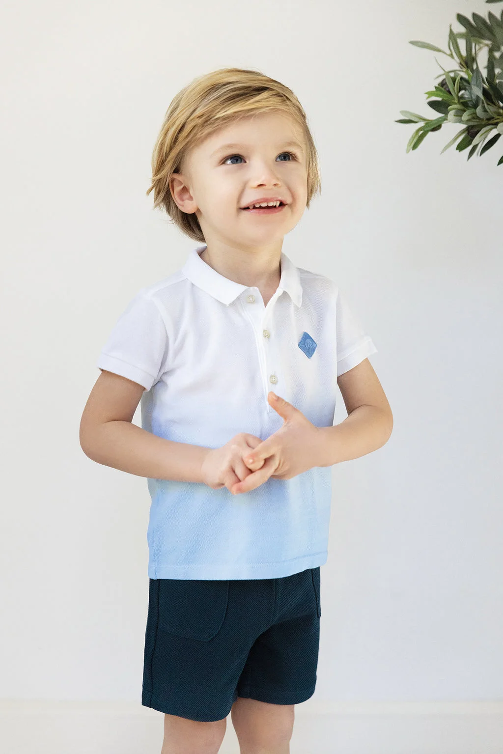 Short bleu foncé