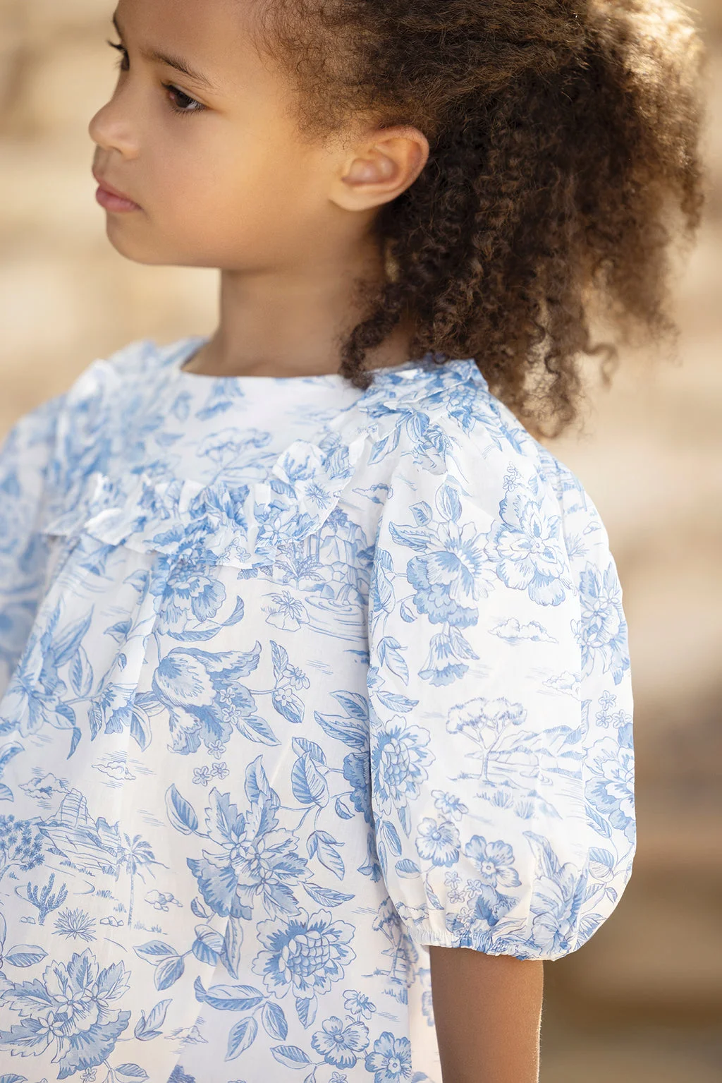 T-Shirt blanc et bleu
