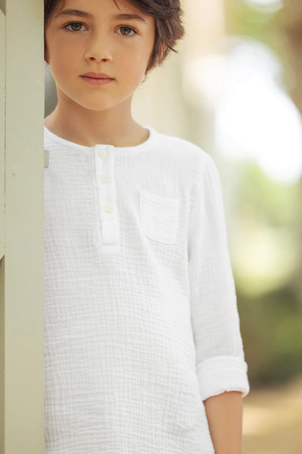 Chemise blanche été