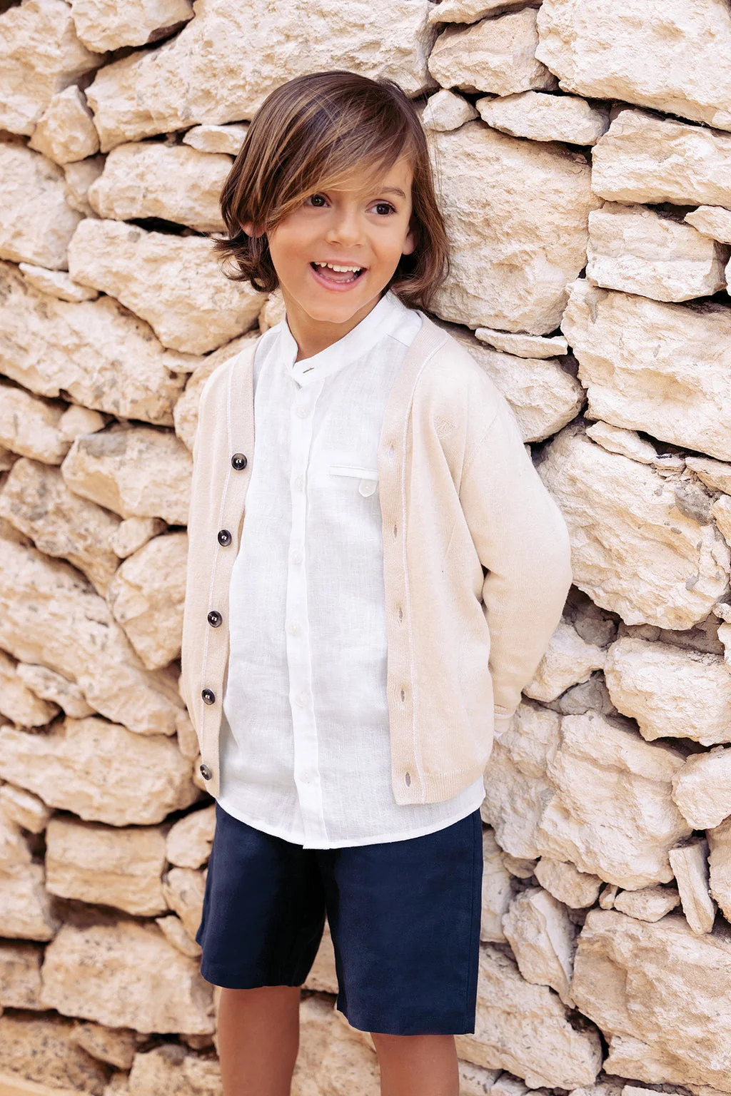 Short bleu foncé