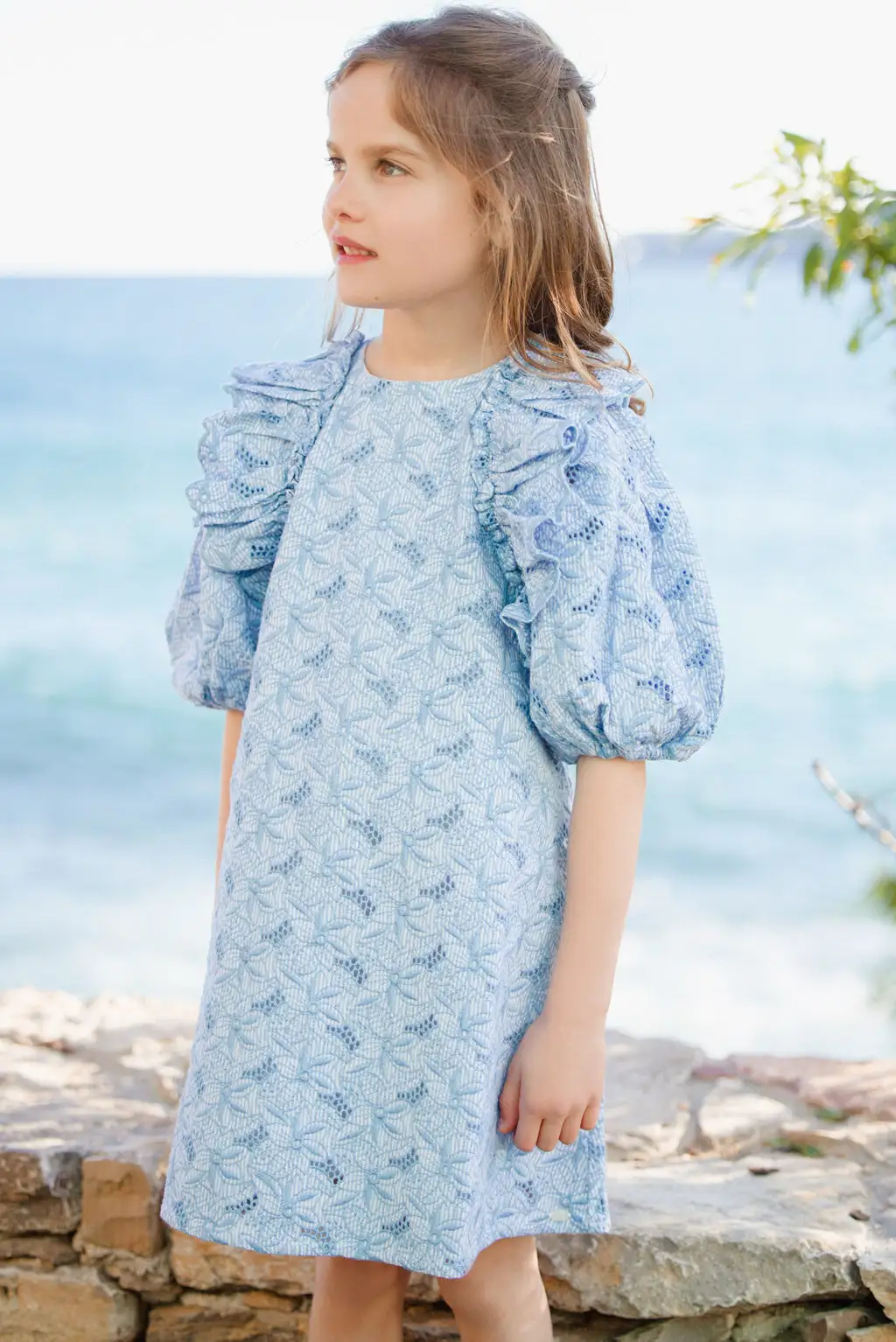 Robe de cérémonie bleue