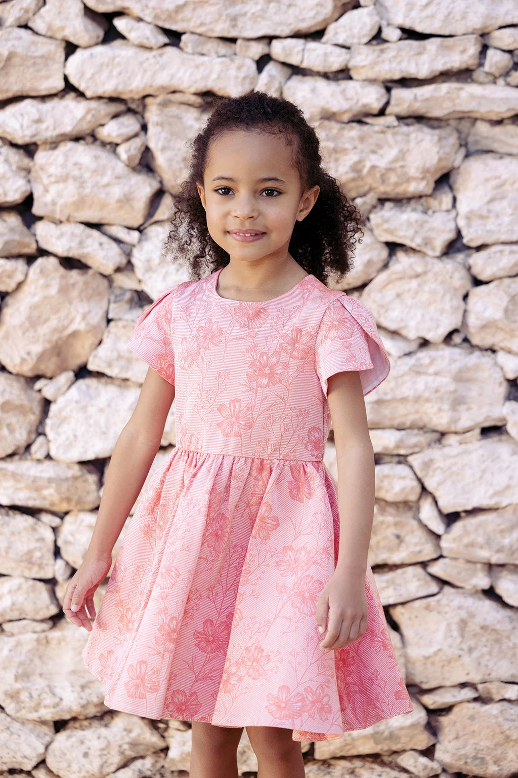 Robe rose princesse